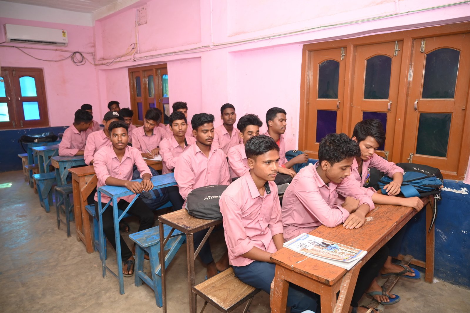 Students in classroom